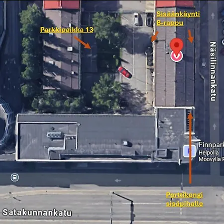 Valoisa Yksioe Tampereen Ytimessae, Ilmainen Pysaekoeinti, 4 Henkiloeae * 坦佩雷